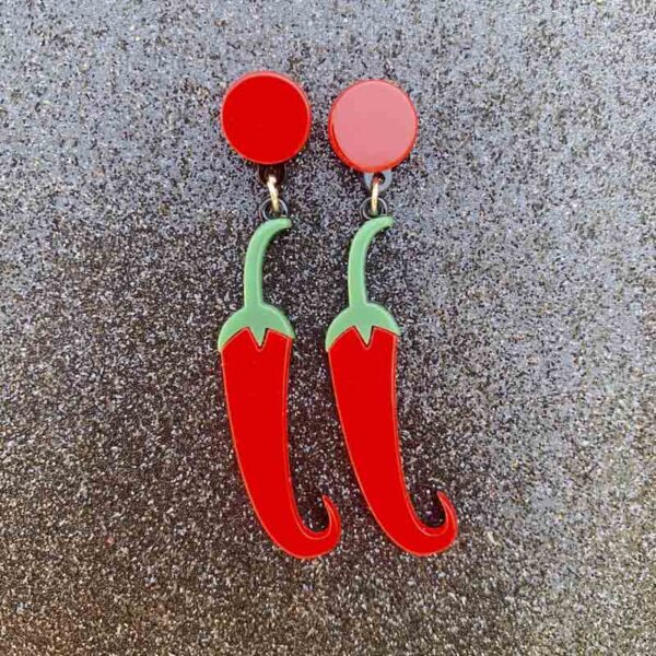 KROMATIKA PENDIENTES PIMIENTO ROJO GUINDILLA